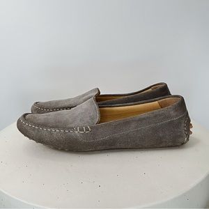 Italian Made M. Gemi 'Felize' Grey Suede Driving Loafers
